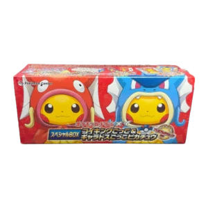 XY Pretend Magikarp & Gyarados Pikachu Poncho Box